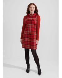 Hobbs - Mila Wool Dress - Lyst