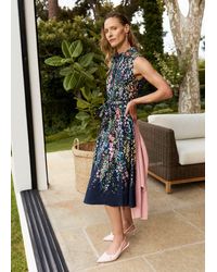 Hobbs - Petite Alberta Floral Shirt Dress - Lyst