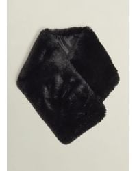 Hobbs - Christie Fur Scarf - Lyst