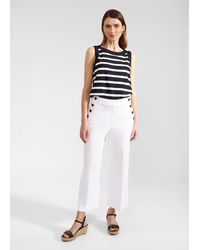 Hobbs - Simone Crop Trousers - Lyst