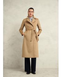 Hobbs - Livia Wool Coat Camel - Lyst