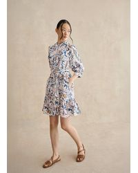 Hobbs - Hope Cotton Dress - Lyst