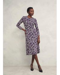 Hobbs - Petite Paige Jersey Dress - Lyst