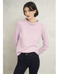 Hobbs - Audrey Wool Cashmere Jumper - Lyst