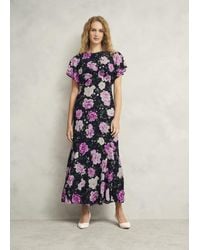 Hobbs - Lalena Sequin Floral Dress - Lyst