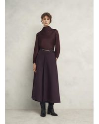 Hobbs - Chersham Skirt With Wool - Lyst