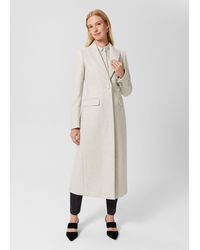 hobbs herringbone coat
