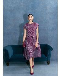 Hobbs - Agnes Spot Dress - Lyst