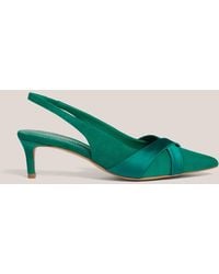 Hobbs - Renee Suede Slingbacks - Lyst