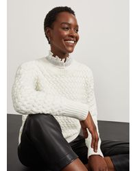 Hobbs - Sanford Cotton Blend Jumper - Lyst