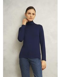 Hobbs - Mischa Roll Neck Long Sleeve Top - Lyst