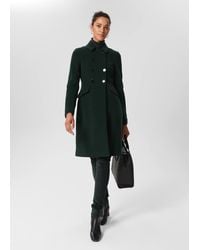 hobbs herringbone coat