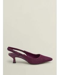 Hobbs - Safia Tweed Slingbacks - Lyst