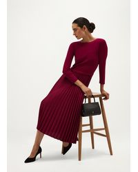 Hobbs - Petite Lucinda Knitted Dress - Lyst
