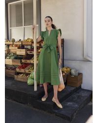 Hobbs - Vanessa Cotton Dress - Lyst