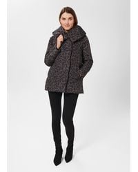 Hobbs - Samara Animal Print Puffer - Lyst