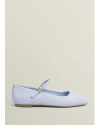Hobbs - Leather Chrissy Mary Janes - Lyst