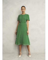 Hobbs - Petite Dorothy Spot Dress - Lyst