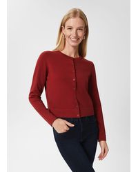 Hobbs - Michelle Cotton Cardigan - Lyst