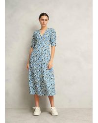 Hobbs - Petite Bonnie Midi Tea Dress - Lyst