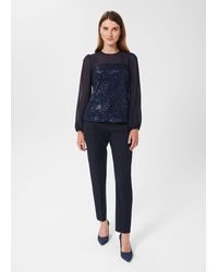 Hobbs - Zariah Sequin Top - Lyst