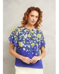 Hobbs - Verena Floral Top - Lyst