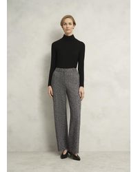 Hobbs - Petite Marlyn Wool Jersey Wide Trousers - Lyst