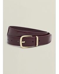 Hobbs - Nima Leather Patent Belt - Lyst