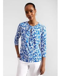 Hobbs - Julia Printed Top - Lyst