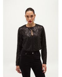 Hobbs - Anika Sequin Jacket - Lyst