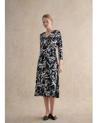Hobbs - Deborah Jersey Dress - Lyst