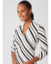 Hobbs - Aimee Printed Top - Lyst