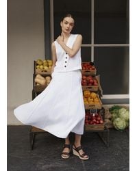 Hobbs - Kaylee Linen Top - Lyst