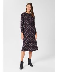 Hobbs - Sian Jersey Dress - Lyst