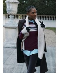 Hobbs - Greta Wool Blend Fairisle Crew Neck Jumper - Lyst