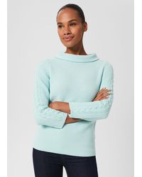 Hobbs - Camilla Cotton Jumper - Lyst