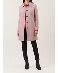 Hobbs 'carron' Coat - Pink