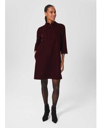 Hobbs - Velvet Marciella Dress - Lyst