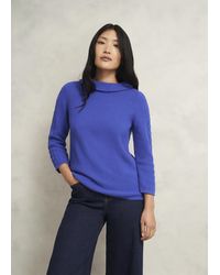 Hobbs - Camilla Cotton Jumper - Lyst