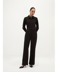 Hobbs - Hadley Wide Leg Trousers - Lyst