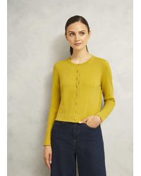 Hobbs - Michelle Cotton Cardigan - Lyst