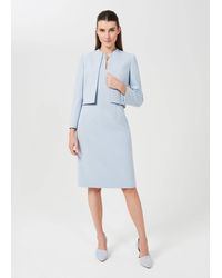 Hobbs - Ana Crepe Jacket - Lyst