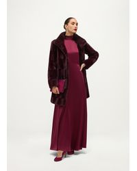 Hobbs - Rosanne Faux Fur Coat - Lyst