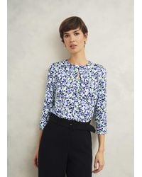 Hobbs - Julia Printed Top - Lyst