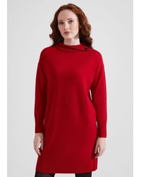 Hobbs - Talia Knitted Dress With Cashmere - Lyst