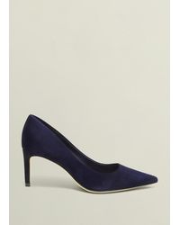 Hobbs - Leila Suede Court Shoes - Lyst