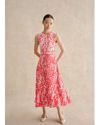Hobbs - Petite Maddie Floral Dress - Lyst