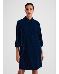 Hobbs - Velvet Marciella Dress - Lyst