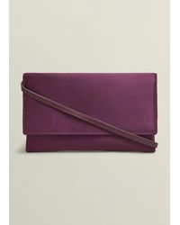 Hobbs - Renata Satin Clutch Bag - Lyst