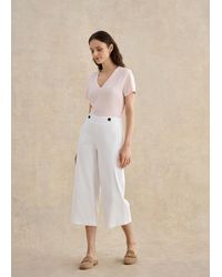 Hobbs - Petite Kimmi Crop Trousers - Lyst
